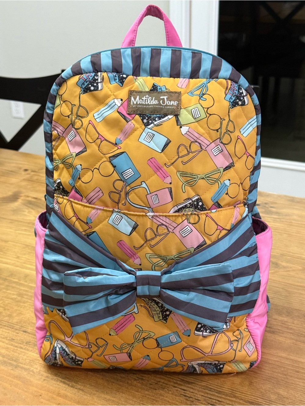 Matilda Jane Make the Grade Quilted Backpack